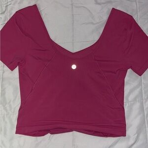 Never worn, lulu lemon pink top (old listing on page) NOT SOLD!!!